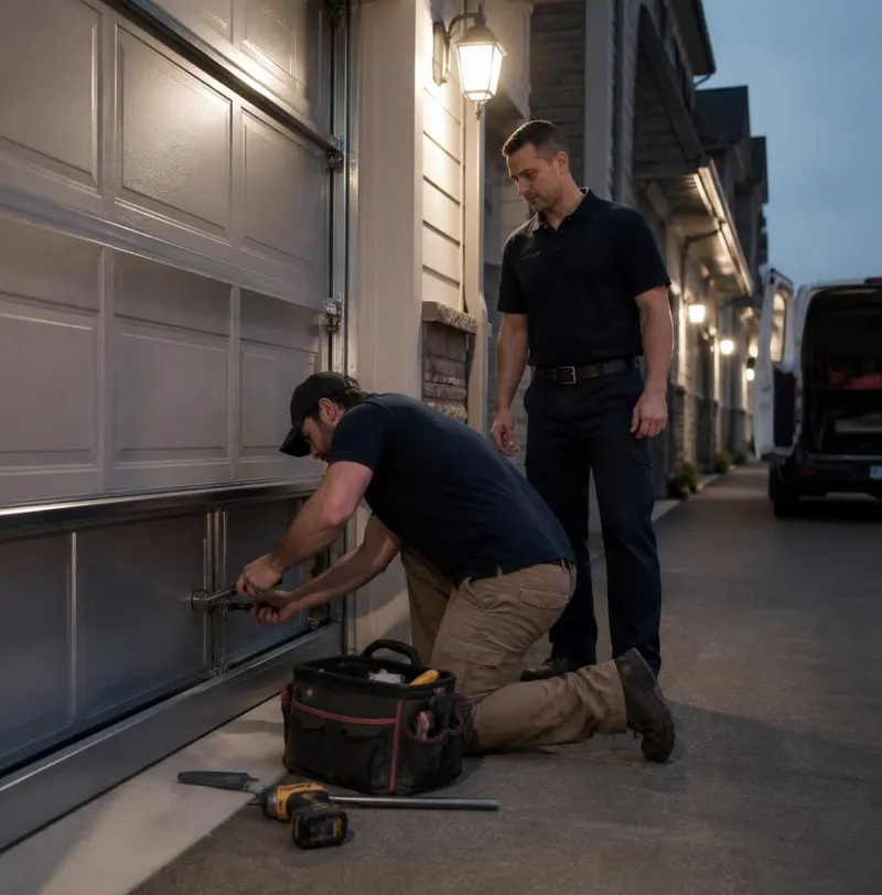 Garage Door Panel Replacement in Bakersfield